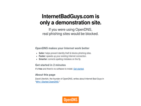'internetbadguys.com' screenshot