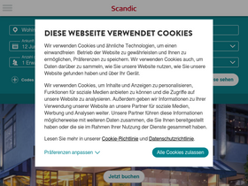 'scandichotels.de' screenshot