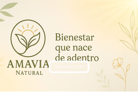 amavianatural.com homepage screenshot