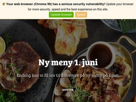 'egon.no' screenshot