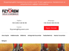 'fizyorem.com' screenshot