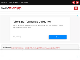 'suaraindonesia.co.id' screenshot