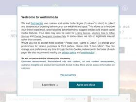 'wortimmo.lu' screenshot