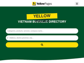 'yellowpages.com.vn' screenshot