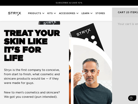 'stryx.com' screenshot