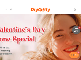 Diygiftly homepage screenshot