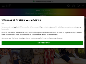'wefashion.nl' screenshot