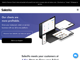 'salesvu.com' screenshot