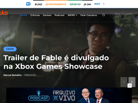 'estacaonerd.com' screenshot