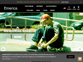 'emerica.com' screenshot