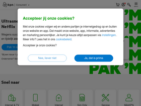 'kpn.nl' screenshot