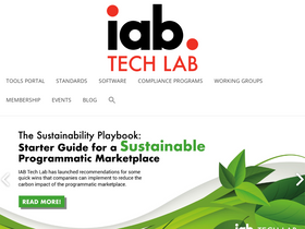 'iabtechlab.com' screenshot
