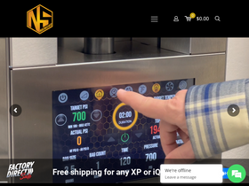 'nugsmasher.com' screenshot