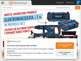 'montersi.pl' screenshot
