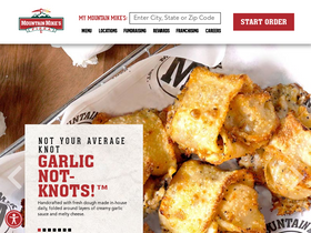 'mountainmikespizza.com' screenshot