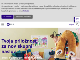 'nlb.si' screenshot