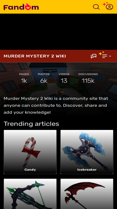 Icebeam, Murder Mystery 2 Wiki