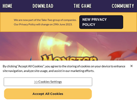 'monsterlegendsgame.com' screenshot