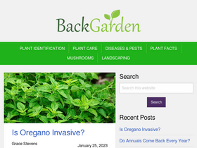 'backgarden.org' screenshot