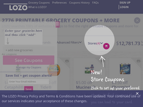 'lozo.com' screenshot