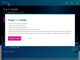 'tango.lu' screenshot