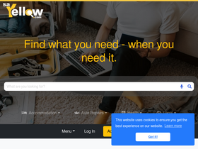 'sayellow.com' screenshot