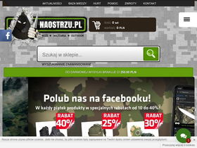 'naostrzu.pl' screenshot