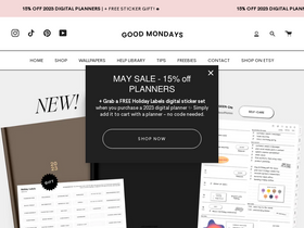 goodmondays.ca homepage screenshot