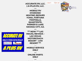 accuratervandmarinesupply.com homepage screenshot