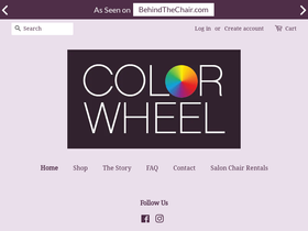 colorwheelproducts.com homepage screenshot