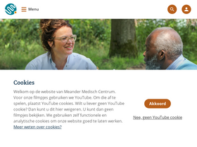 'meandermc.nl' screenshot