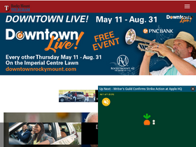 'rockymounttelegram.com' screenshot