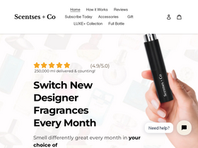 'scentsesandco.com' screenshot
