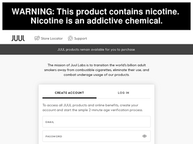 'juul.com' screenshot