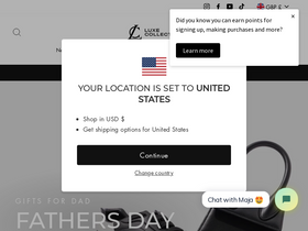 'luxecollectivefashion.com' screenshot