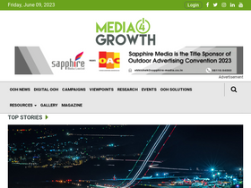 'media4growth.com' screenshot