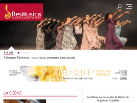 'resmusica.com' screenshot