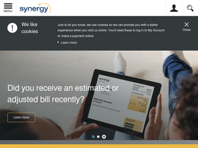 'synergy.net.au' screenshot