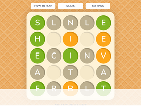 'wordwaffle.org' screenshot