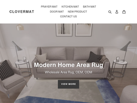 clovermat.com homepage screenshot