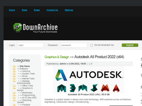 'downarchive.org' screenshot