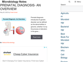 'microbiologynotes.org' screenshot