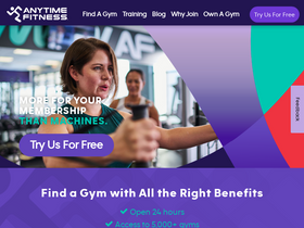 'anytimefitness.com' screenshot