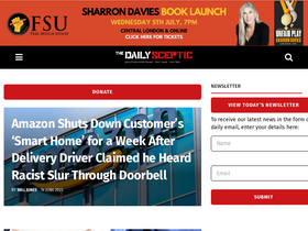 'dailysceptic.org' screenshot