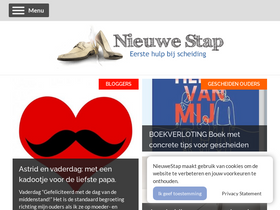 'nieuwestap.nl' screenshot