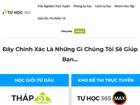 'tuhoc365.vn' screenshot