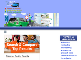 'ltablice.com' screenshot