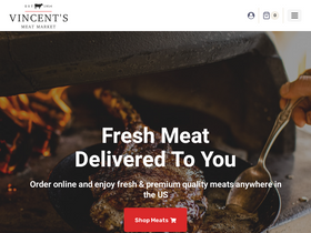 'vincentsmeatmarket.com' screenshot