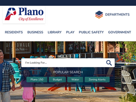 'plano.gov' screenshot