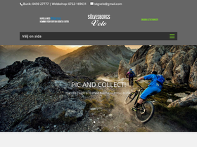 sbgvelo.se homepage screenshot